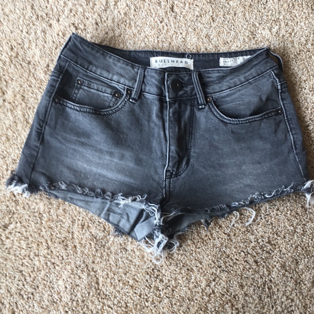 Bullhead Denim gray high rise Short